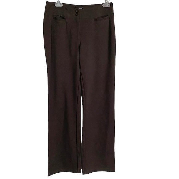 Eileen Fisher Brown Straight Trouser Size XS NWT